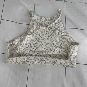 Silhouette High Neck Bra - Sugar